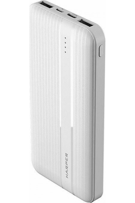Портативный аккумулятор HARPER PB-10006 10000mAh (белый) 