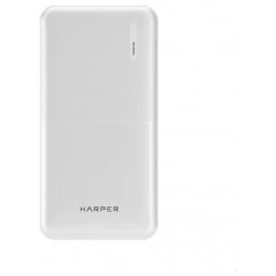 Портативный аккумулятор HARPER PB-10011 10000mAh (белый)