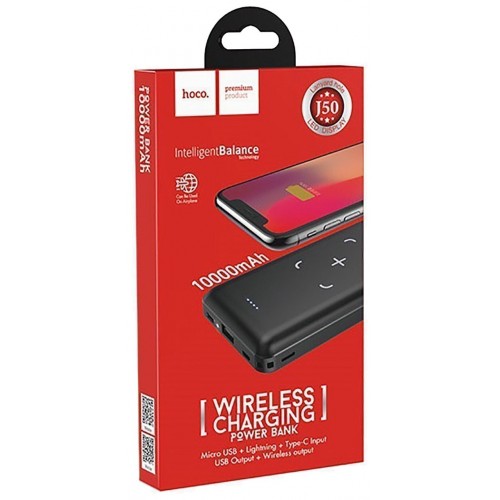 Портативный аккумулятор Hoco J50 10000mAh (6931474717924) (черный) 1