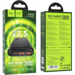 Портативный аккумулятор Hoco J101A Astute 20000 mAh (6931474782496) (черный)