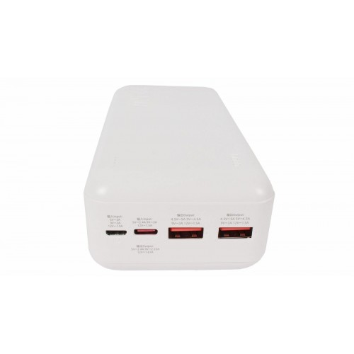 Портативный аккумулятор Hoco J101B Astute 30000 mAh (6931474782526) (белый) 2