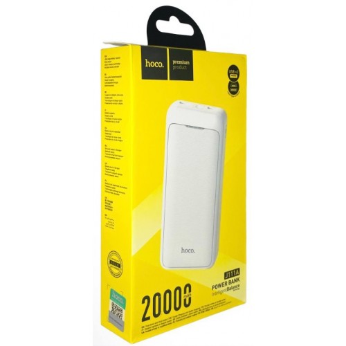Портативный аккумулятор Hoco J111A 20000mAh 2USB (6931474795779) (белый) 3