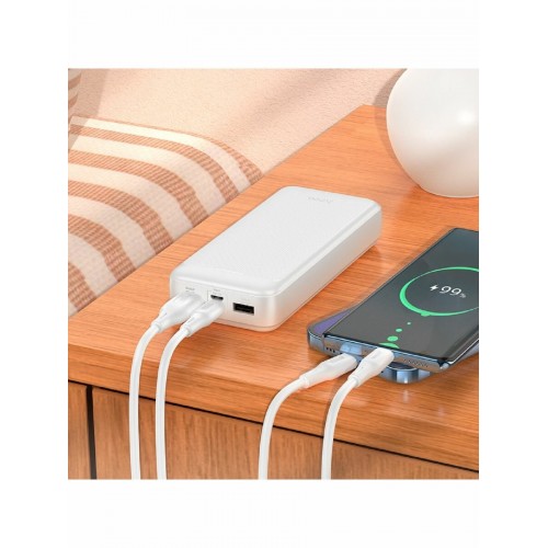 Портативный аккумулятор Hoco J111A 20000mAh 2USB (6931474795779) (белый) 4
