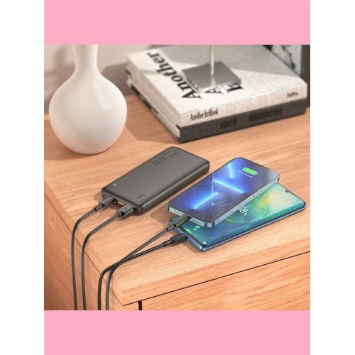 Портативный аккумулятор Hoco J101 Astute 22.5W fully compatible 10000 mAh (6931474782472) (черный) 3
