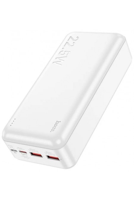 Портативный аккумулятор Hoco J101B Astute 30000 mAh (6931474782526) (белый) 1