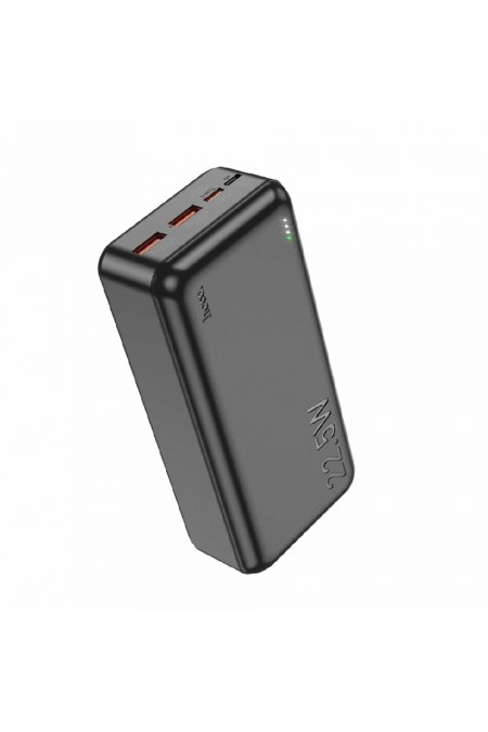 Портативный аккумулятор Hoco J101В Astute 22.5W fully compatible power bank 30000mAh (черный) 