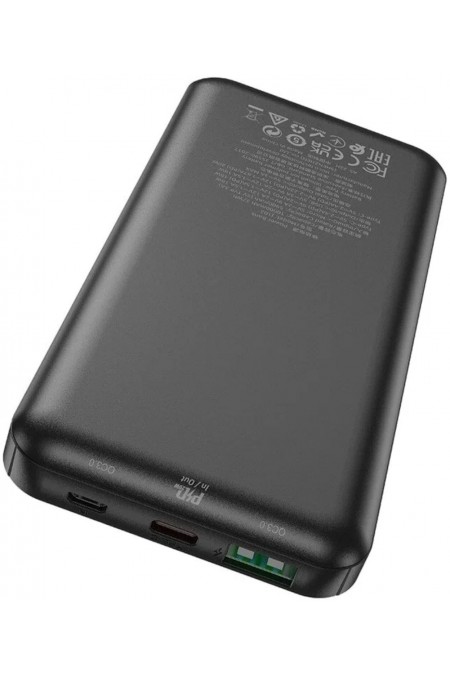 Портативный аккумулятор Hoco J102 Cool 10000mAh PD20W QC3.0 (черный) 7