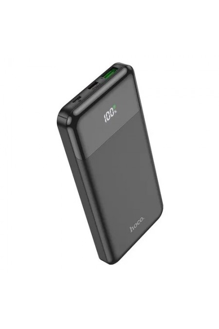 Портативный аккумулятор Hoco J102 Cool figure PD20W+QC3.0 10000mAh (черный) 