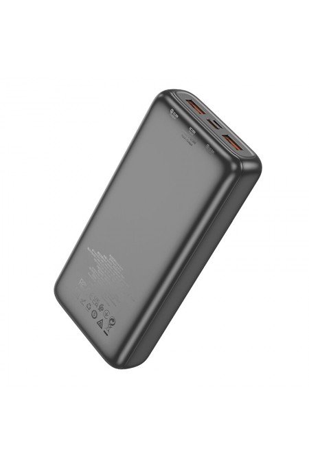 Портативный аккумулятор Hoco J121A Fast 22.5W+PD20W with digital display 20000mAh (черный) 3