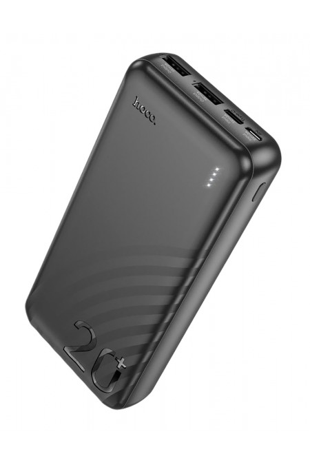 Портативный аккумулятор Hoco J123A Element power bank 20000mAh (черный) 