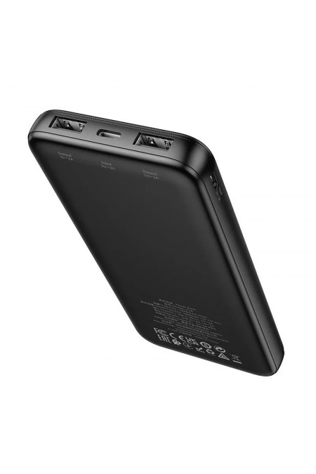 Портативный аккумулятор Hoco J128 Powerful power bank 10000mAh (черный) 