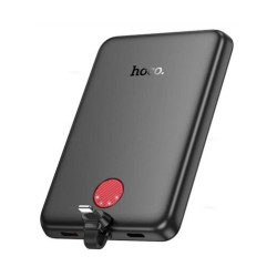 Портативный аккумулятор Hoco J133 Triumph PD20W magnetic power bank with cable iP 5000mAh (черный)