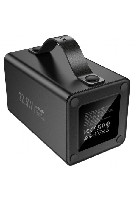 Портативный аккумулятор Hoco J138 Distant 22.5W+PD20W+DC12V multi-function 60000mAh (черный) 4