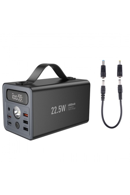 Портативный аккумулятор Hoco J138 Distant 22.5W+PD20W+DC12V multi-function 60000mAh (черный) 5