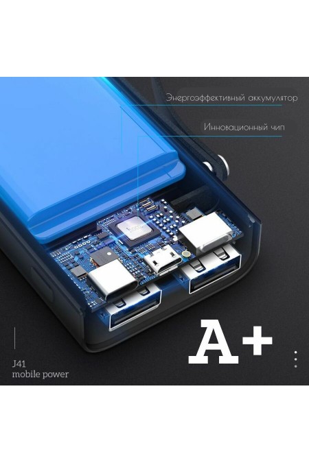 Портативный аккумулятор Hoco J141 Grace PD20W magnetic 10000mAh (белый) 7