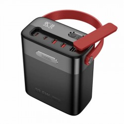 Портативный аккумулятор Hoco J143 Title 22.5W+PD20W fully compatible 80000mAh (черный)