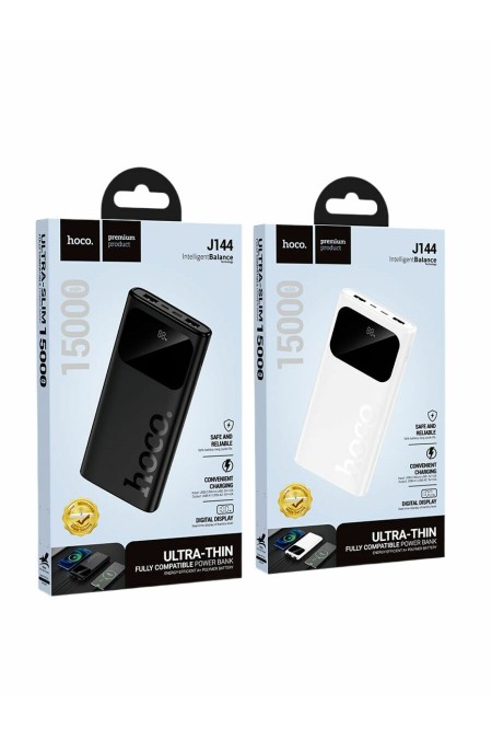 Портативный аккумулятор Hoco J144 Hymn power bank 15000mAh (черный) 7