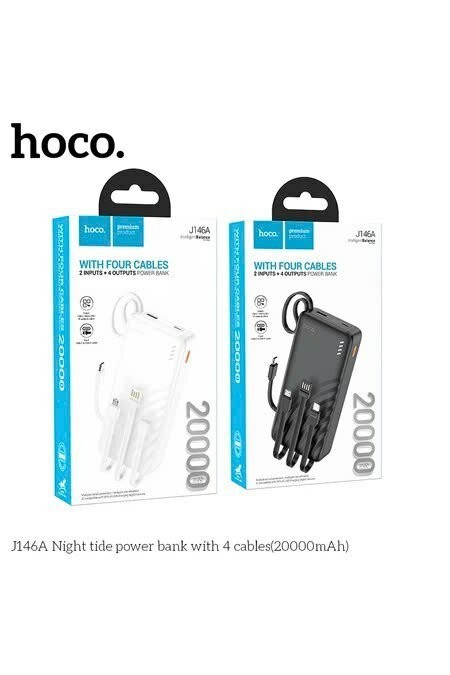 Портативный аккумулятор Hoco J146A 20000mAh (черный) 