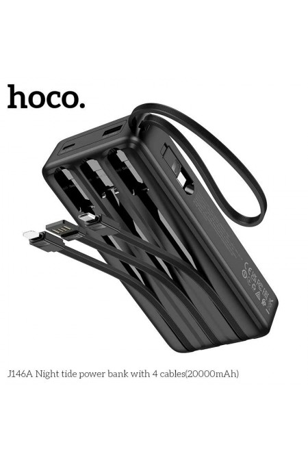Портативный аккумулятор Hoco J146A 20000mAh (черный) 1