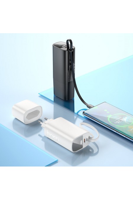 Портативный аккумулятор Hoco J148 Handy 5000mAh (черный) 4