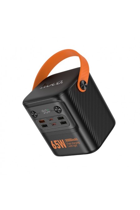 Портативный аккумулятор Hoco J152 Pro Tough PD65W+light 80000mAh (черный) 3