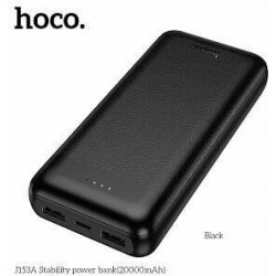 Портативный аккумулятор Hoco J153A 20000mAh 2USB+1Type-C+1micro USB 2.0 (6942007656085) (черный)