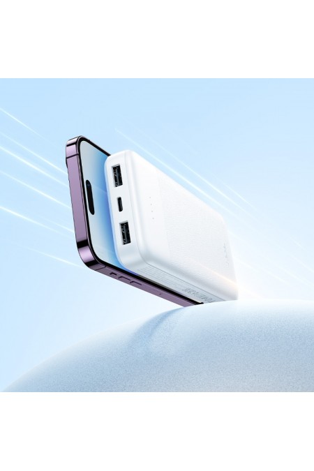 Портативный аккумулятор Hoco J163 Wonderful with 4 cables 10000mAh (белый) 2