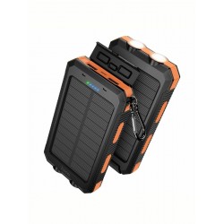 Портативный аккумулятор Hoco J164 Platinum solar dual lighting 8000mAh (черный)