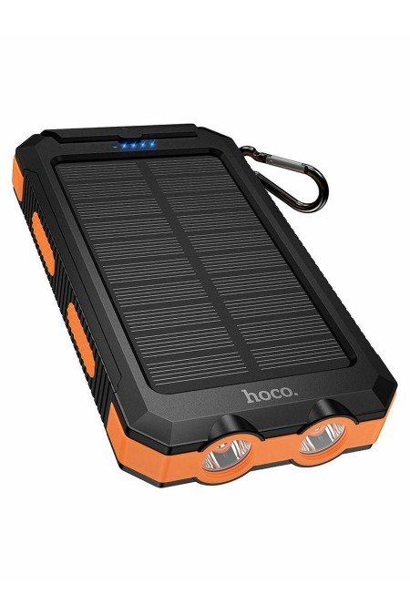 Портативный аккумулятор Hoco J164 Platinum solar dual lighting 8000mAh (черный) 3