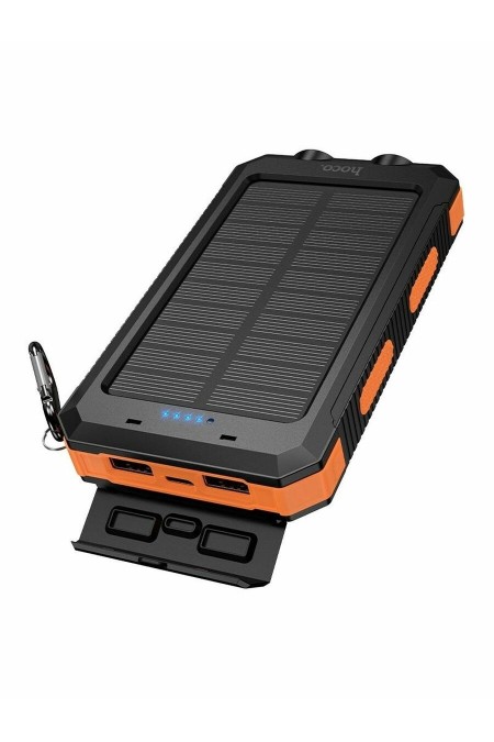 Портативный аккумулятор Hoco J164 Platinum solar dual lighting 8000mAh (черный) 4