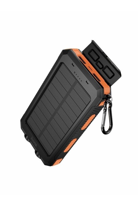 Портативный аккумулятор Hoco J164 Platinum solar dual lighting 8000mAh (черный) 5