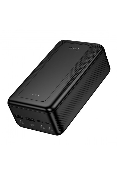 Портативный аккумулятор Hoco J165B Honey power bank 30000mAh (черный) 1
