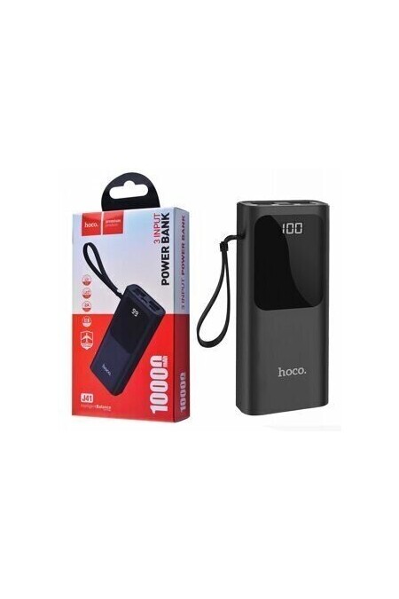 Портативный аккумулятор Hoco J41 Treasure mobile 10000mAh (черный) 2