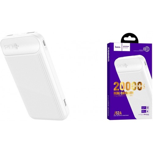 Портативный аккумулятор Hoco J52A New joy 20000mAh (белый) 6