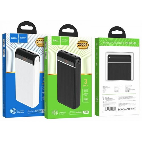 Портативный аккумулятор Hoco J59A Famous 20000mAh (белый) 4