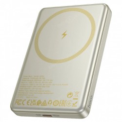 Портативный аккумулятор Hoco Q26A Joy PD20W Magnetic Fast Charging 10000mAh (золотой титан)