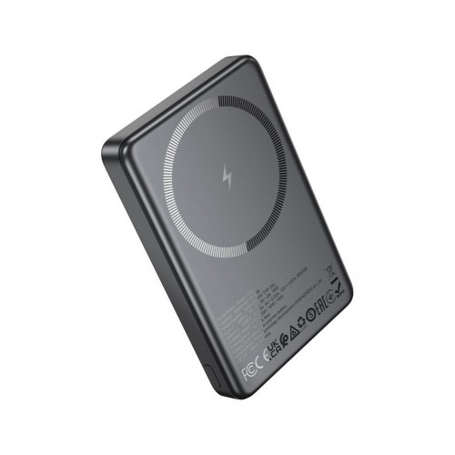 Портативный аккумулятор Hoco Q34 Clever PD20W magnetic fast charging with digital display 10000mAh (золотой титан) 6