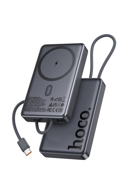 Портативный аккумулятор Hoco Q44 Origen dual PD20W 10000mAh (серый) 4