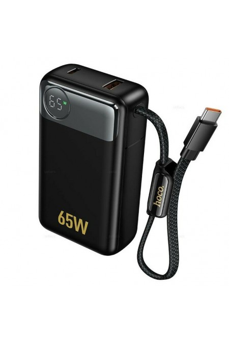 Портативный аккумулятор Hoco Q53 Skillful PD65W power bank 12000mAh (черный) 