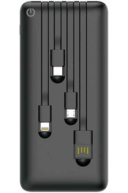 Портативный аккумулятор Perfeo Absolute 10000mAh (PF_B4878) (черный) 