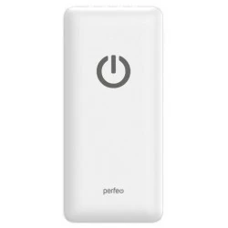 Портативный аккумулятор Perfeo Absolute 10000mAh (PF_B4879) (белый)