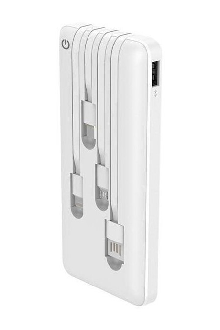 Портативный аккумулятор Perfeo Absolute 10000mAh (PF_B4879) (белый) 1