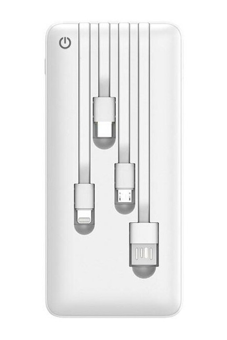 Портативный аккумулятор Perfeo Absolute 10000mAh (PF_B4879) (белый) 2