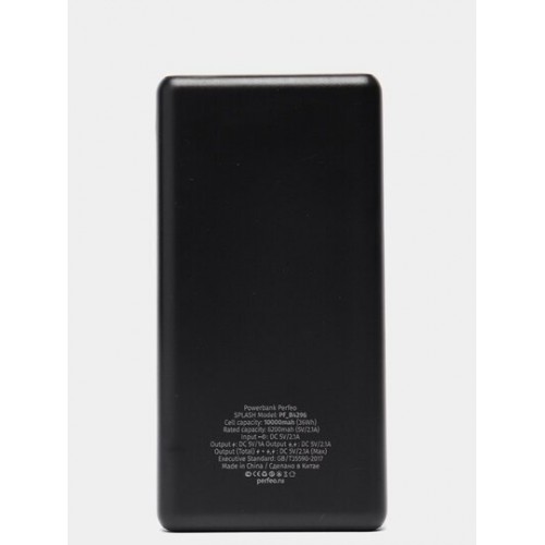 Портативный аккумулятор Perfeo Splash 10000mAh (PF_B4296) (черный) 8