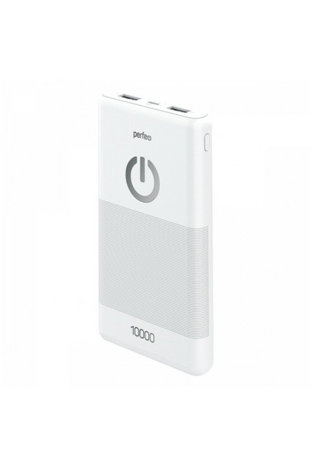 Портативный аккумулятор Perfeo Splash 10000mAh (PF_B4297) (белый) 