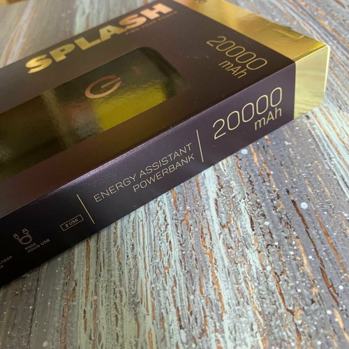 Портативный аккумулятор Perfeo Splash 20000mAh (PF_B4298) (черный) 6