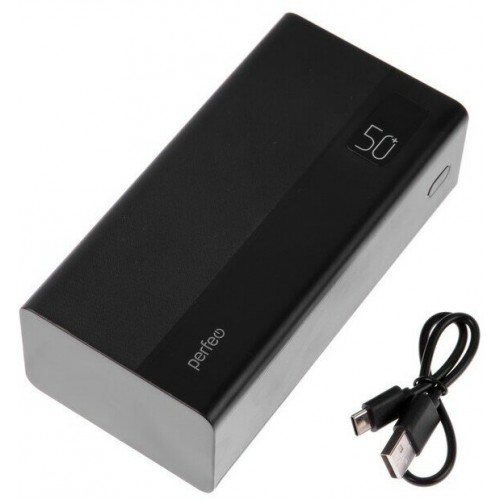 Портативный аккумулятор Perfeo Mountains 50000mAh (PF_B4887) (черный) 8