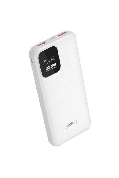 Портативный аккумулятор Perfeo PF_E2074 10000mAh (белый) 