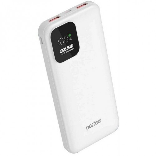 Портативный аккумулятор Perfeo PF_E2074 10000mAh (белый) 