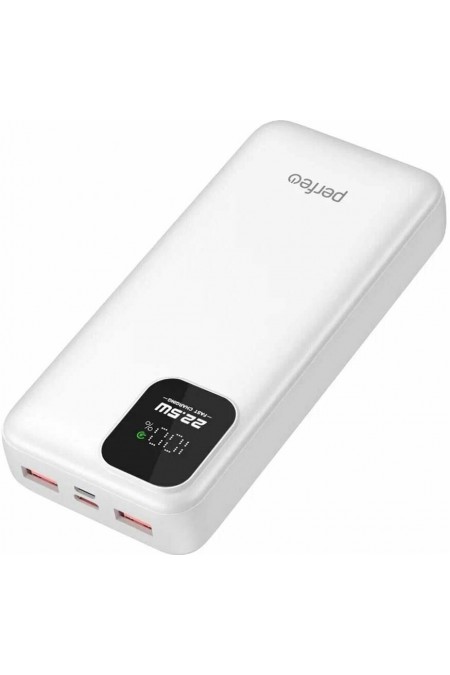 Портативный аккумулятор Perfeo PF_E2079 20000mAh (белый) 